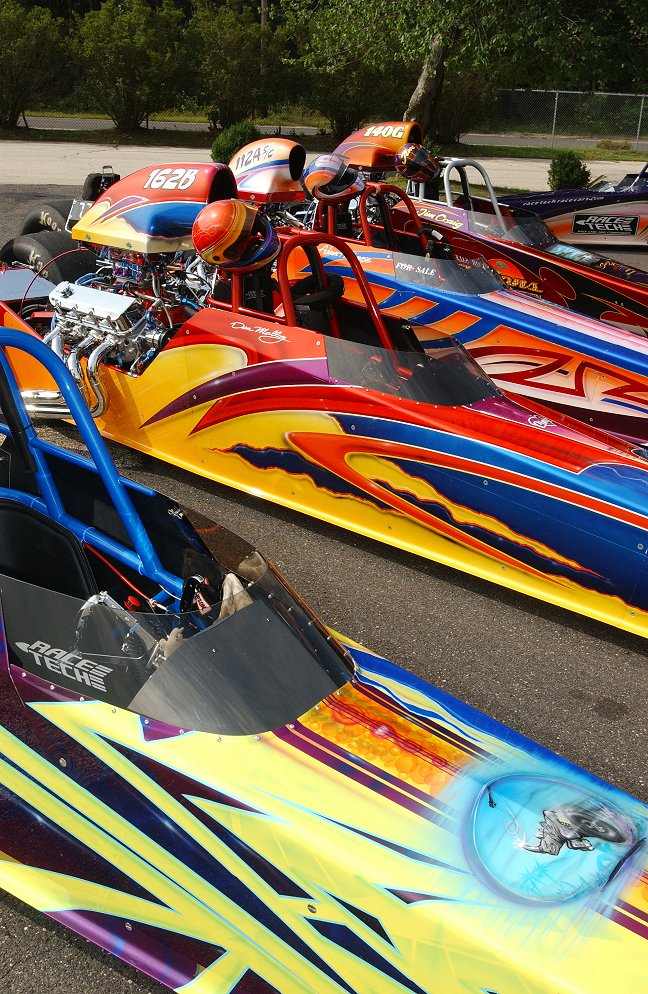 Dino’s Custom Race Car Paint – Dover Drag Strip